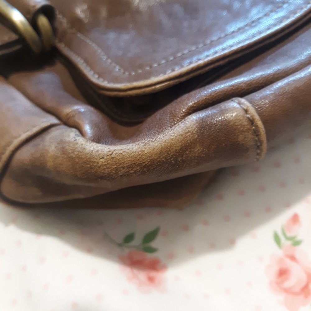 Sorial large leather satchel - Picture 5 of 5